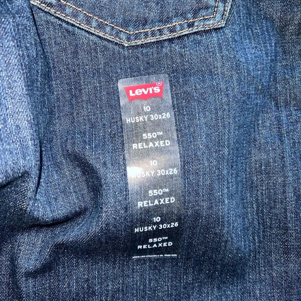 Levi's Blue Straight Jeans Classic Denim Style - Picture 5 of 6